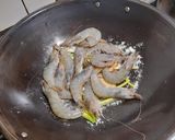簡易鹽焗蝦的食譜步驟2照片