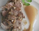 Foto del paso 9 de la receta Solomillo de cerdo asado con salsa de almendras