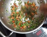A picture of step 3 of Kathiyavadi Vagharelo Rotlo (કાઠીયાવાડી વાઘરેલો રોટલો).