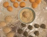 Foto langkah ke 3 dari resep Onde2 ubi isi kacang hijau.