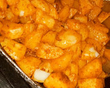 आलू प्याज़ की सब्जी (aloo pyaz ki sabzi recipe in Hindi) रेसिपी चरण 3 फोटो