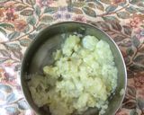 A picture of step 1 of Lauki (bottle gourd) ka bartha.