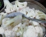A picture of step 1 of Gobhi Manchurian.