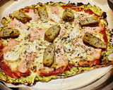 Foto del paso 3 de la receta: Pizza con base de calabacín
