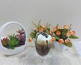 A picture of step 6 of Caramel hot coffee chocolate with cream.