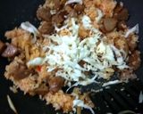 Foto langkah ke 5 dari resep 27. Nasi Goreng Bakso Bumbu Racik.