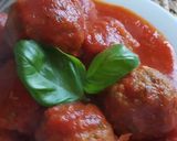 Une image de l'étape 6 de Boulettes à la sauce tomates pré-cuites au airfryer.