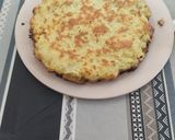 Une image de l'étape 4 de Tortilla aux pommes de terres, cheddar et jambon.