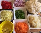 Foto del paso 1 de la receta: Hamburguesas de verduras sin huevo