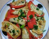 Foto langkah ke 5 dari resep Paprika isi daging ikan.