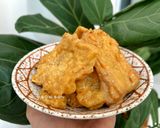 Hình bước làm 5 của món Tàu Hũ Ky Chiên Giòn Sốt Chao Chay