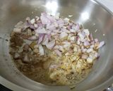 A picture of step 2 of Sprouts curry.