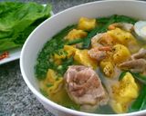 Hình bước làm 8 của món Hoành Thánh Tôm Thịt