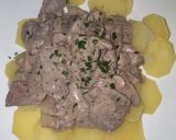 Une image de l'étape 6 de Boeuf façon Stroganov.