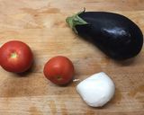 Foto del paso 1 de la receta Milhoja de berenjena, mozzarella y tomate