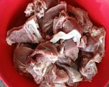 A picture of step 1 of Kashmiri Mutton Rogan Josh.