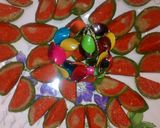 A picture of step 7 of Watermelon cashew delights.