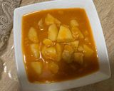 صورة لخطوة 12 من وصفة يخنة بطاطا وجاج مع رز