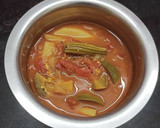 புளி குழம்பு/ கத்திரிக்காய் முருங்கைக்காய் உருளைக்கிழங்கு  புளி குழம்பு ரெசிபி ஸ்டேப் 5 புகைப்படம்