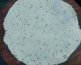 A picture of step 2 of Ajwain Khari Mathri.