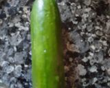 A picture of step 1 of Cucumber cooler.