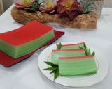 Foto langkah ke 11 dari resep Kue Lapis Pepe Pandan.