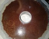 Foto langkah ke 3 dari resep Puding Brownis Lembut.