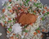 સેઝવાન રાઈસ (Schezwan Rice Recipe In Gujarati) રેસીપી સ્ટેપ2ફોટો