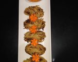 A picture of step 3 of Spiral roll with cheesy veg.