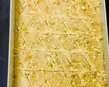 A picture of step 6 of Foxtail Millet Burfi.