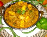 A picture of step 7 of Veg Kolhapuri Sabzi.