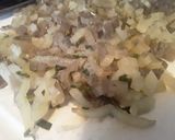 Foto del paso 3 de la receta: Arepa rellena de "carne bbq" y queso...🍘🧀🍘🧀😜😛😝