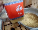 A picture of step 8 of Doudh ka Halwa.