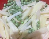 A picture of step 2 of Potato peas pulao(aloo matar pulao).