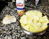 Foto del paso 1 de la receta Pudín de puré de patatas
