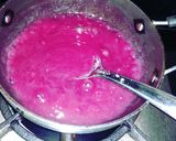 A picture of step 2 of Pomegranate Burfi.