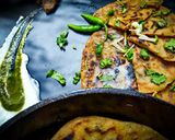 A picture of step 7 of Punjabi Aloo De Paranthe.