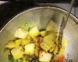 A picture of step 3 of Jeera Aloo.
