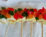 A picture of step 3 of Banana cuts with homemade tuti frutti#mykid'sfavoritedishcontest.