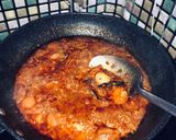 Gambar langkah 9 resipi Ikan bawal masak sambal.