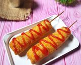 Foto langkah ke 5 dari resep Corndog Roti Tawar.