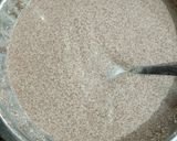 A picture of step 3 of Ragi Idli.