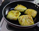 বাঁধাকপি ও মুসুর ডালের পাতুরি (badhakopi o masoor daler paturi recipe in Bengali) রেসিপির ধাপ 4 ছবি