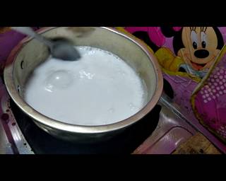 CENDOL pelangi tepung HUNKWE - Step 3