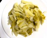 A picture of step 1 of Phulkopir Data Chorchori (Cauliflower Stems Stir Fry - Bong Style).