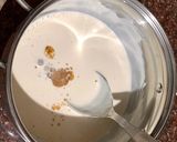 A picture of step 2 of Strawberry Panna Cotta.