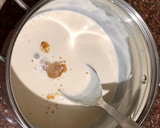 A picture of step 2 of Strawberry Panna Cotta.