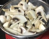 A picture of step 1 of Eggs-Potato-Mushrooms Pasta Casserole.