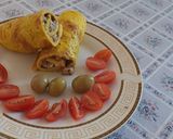 Pas rețetă Mic dejun: omletă cu ciuperci 5 fotografie