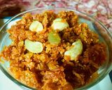 A picture of step 7 of Gajar halwa.